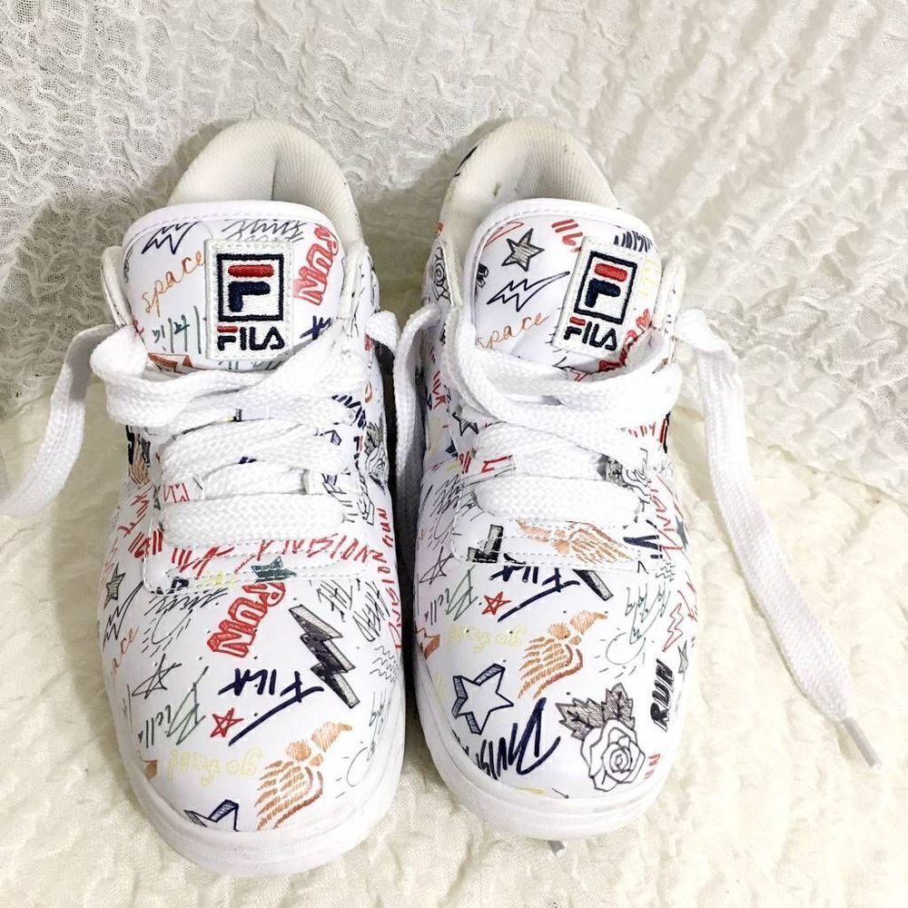 Fila Men's Scribble Sneakers Size 10.5